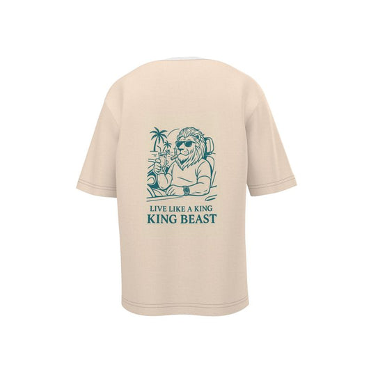T-shirt Oversized King Beast™ – Live Like a King