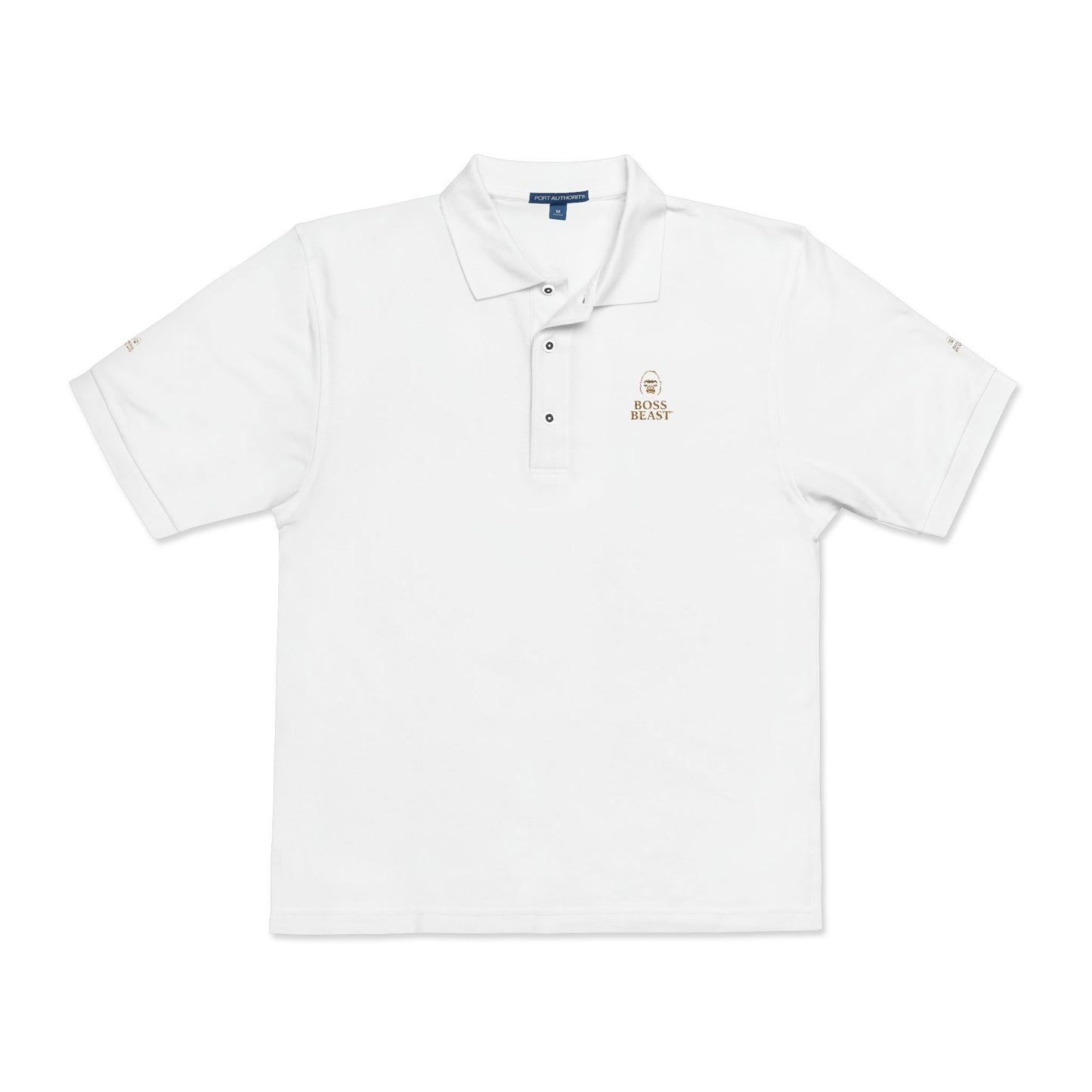 Polo Boss Beast™ Broderie Originale Élégance Silencieuse & Charisme Brut