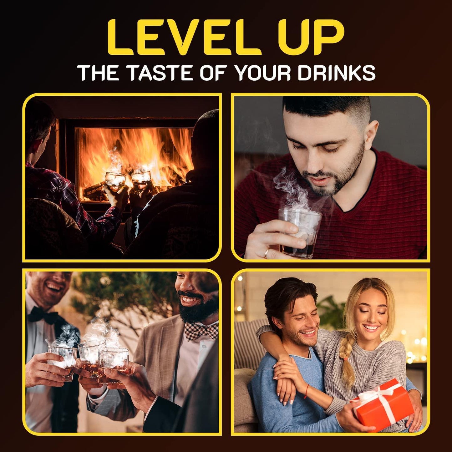 🥃 Fumoir à Cocktails Boss Beast™ – Le goût du pouvoir.