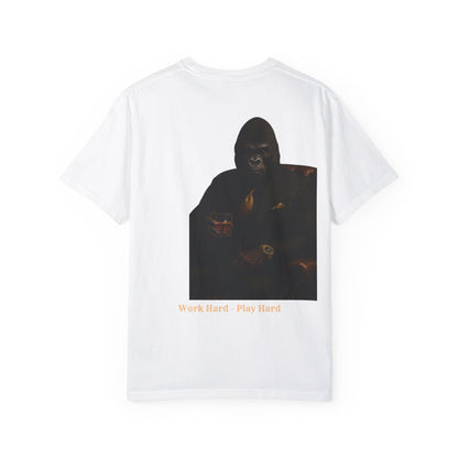 Boss Beast™ Unisex Garment Dyed T shirt Boss Beast  collection Work Hard Play Hard  Tee shirt coton lourd homme  Style mindset & dominance