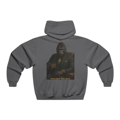 Boss Beast™ Men's Hoodie Hoodie Boss Beast  Work Hard Play Hard  Sweat gorille charismatique  Mindset & elegance brute