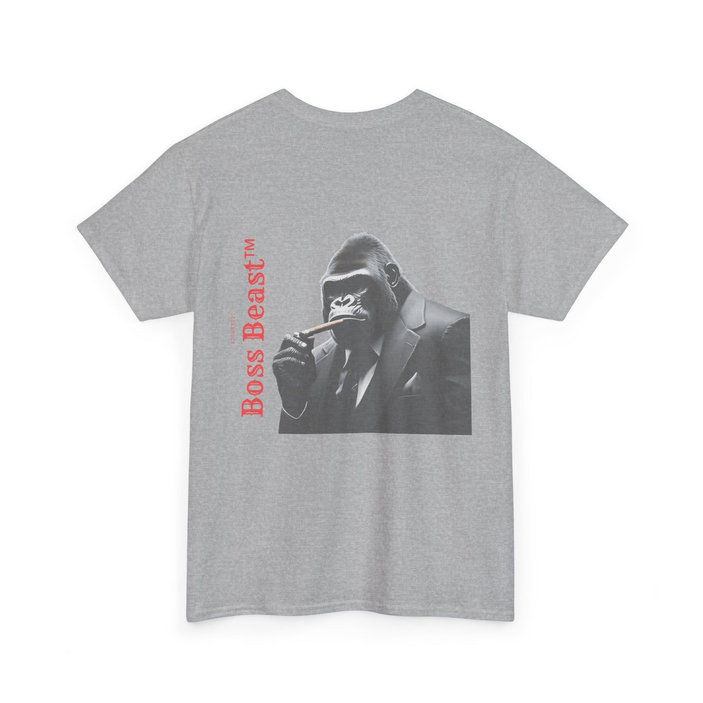 T shirt Boss Beast  Coton lourd premium  Streetwear gorille style Tee shirt homme attitude