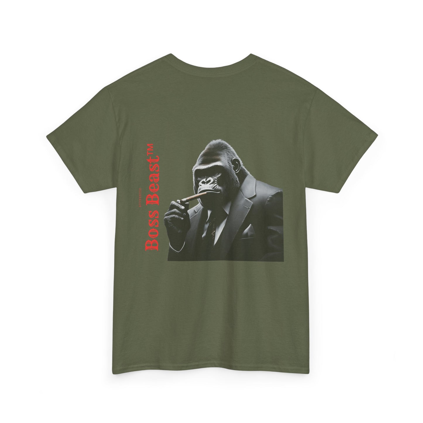 T shirt Boss Beast  Coton lourd premium  Streetwear gorille style Tee shirt homme attitude