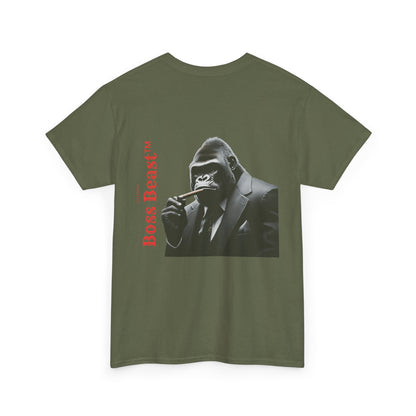 T shirt Boss Beast  Coton lourd premium  Streetwear gorille style Tee shirt homme attitude