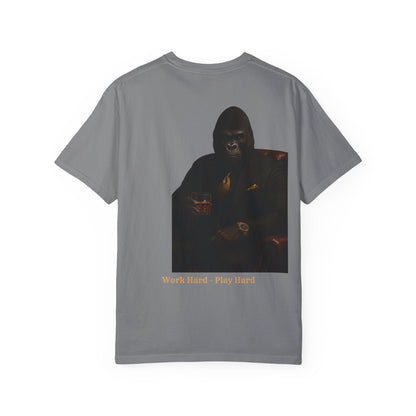 Boss Beast™ Unisex Garment Dyed T shirt Boss Beast  collection Work Hard Play Hard  Tee shirt coton lourd homme  Style mindset & dominance