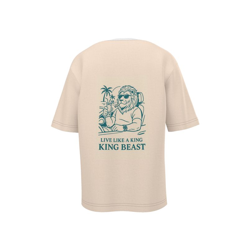 T-shirt Oversized King Beast™ – Live Like a King