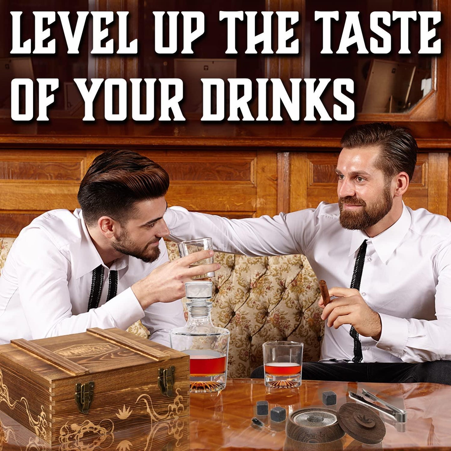 Coffret Fumoir à Boissons Boss Beast™ – Un rituel pour les vrais.