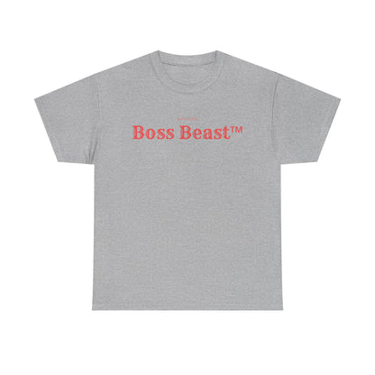 T shirt Boss Beast  Coton lourd premium  Streetwear gorille style Tee shirt homme attitude