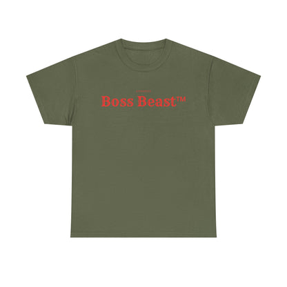 T shirt Boss Beast  Coton lourd premium  Streetwear gorille style Tee shirt homme attitude