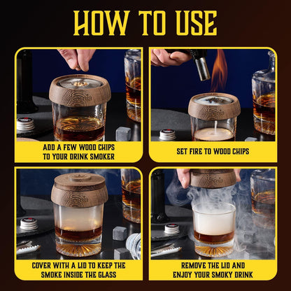 Coffret Fumoir à Boissons Boss Beast™ – Un rituel pour les vrais.